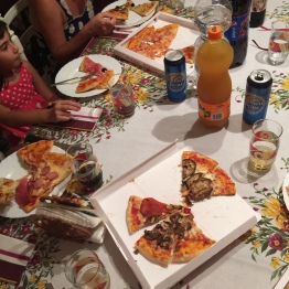 Pizza con i miei cugini