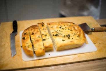 Wow, we made this focaccia! (DB)